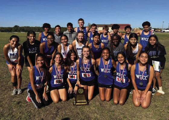 The Wills Point girls cross country team placed 2nd at the District Meet in Kaufman. They will advanced to regionals. The boys team ran very well and placed 4th. Courtesy photo